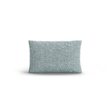 Poppy Kissen aus Chenille (SILENCIO 72) in Gedämpftes Blau, 50x30 cm – Bild 1