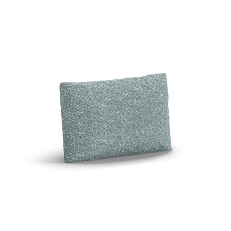 Poppy Kissen aus Chenille (SILENCIO 72) in Gedämpftes Blau, 50x30 cm – Bild 2