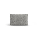 Poppy Kissen aus Chenille (SILENCIO 86) in Grau, 50x30 cm – Bild 1