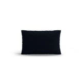 Poppy Kissen aus Samt (Casino Deep Blue) in Königsblau, 50x30 cm – Bild 1