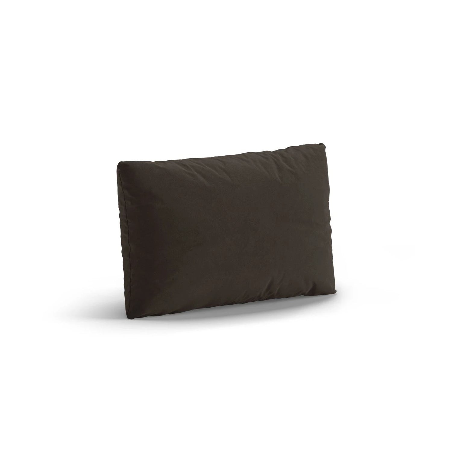 Poppy Kissen aus Samt (Casino Ebony) in Ebenholz, 50x30 cm – Bild 2