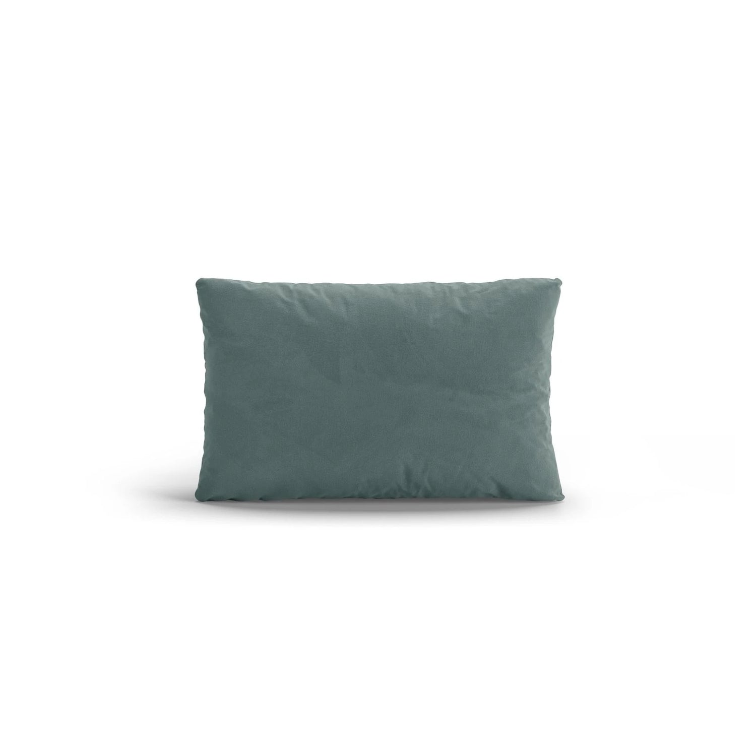 Poppy Kissen aus Samt (Casino Safira) in Hellblau, 50x30 cm – Bild 1