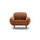 Poppy Sessel aus Boucle (Baloo 2078) in Terrakotta, 90x72 cm – Bild 1