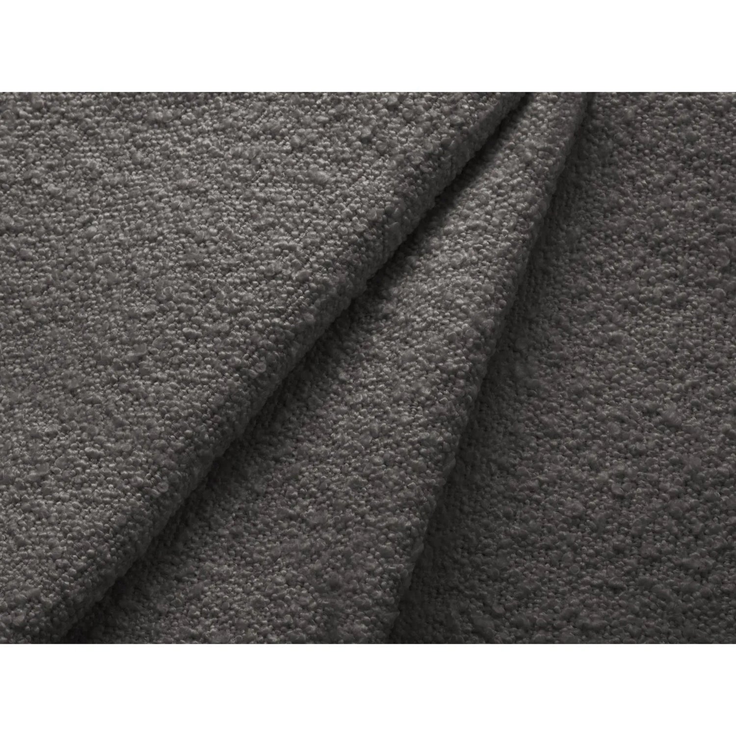 Poppy Sessel aus Boucle (Baloo 2083) in Dunkelgrau, 90x72 cm – Bild 5