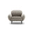 Poppy Sessel aus Boucle (Baloo 2084) in Grau, 90x72 cm – Bild 1