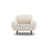Poppy Sessel aus Chenille (SILENCIO 06) in Leichtes Beige, 90x72 cm – Bild 1