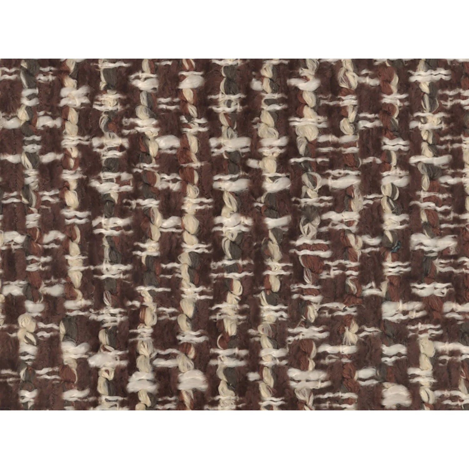 Poppy Sessel aus Chenille (SILENCIO 27) in Braun, 90x72 cm – Bild 5