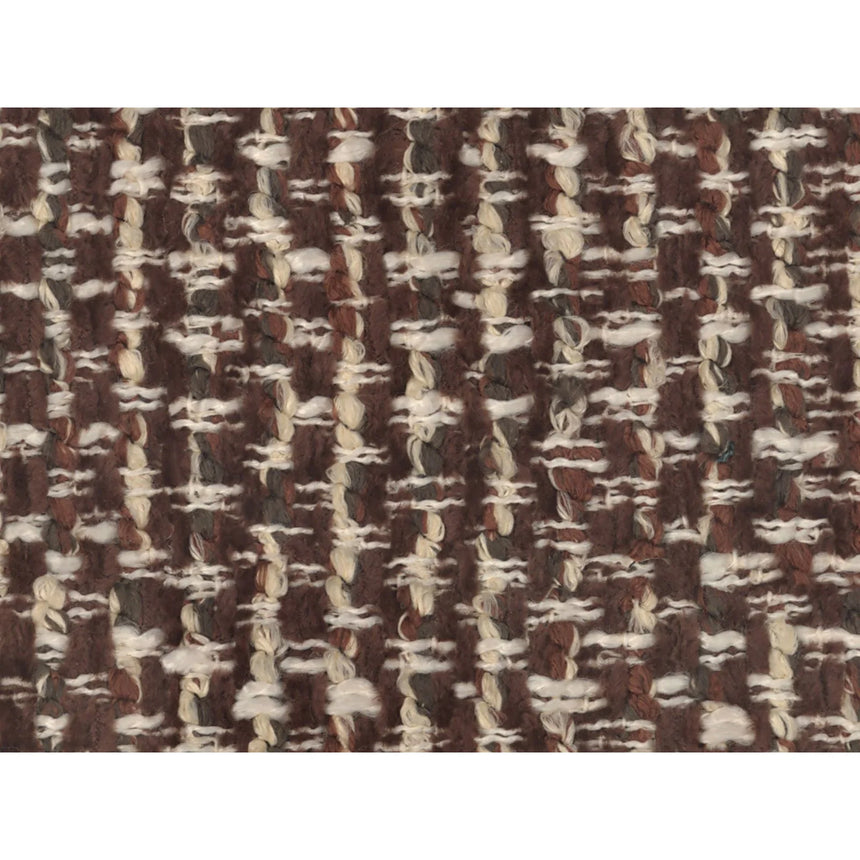 Poppy Sessel aus Chenille (SILENCIO 27) in Braun, 90x72 cm – Bild 5