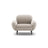 Poppy Sessel aus Samt (Casino Pearl) in Leichtes Beige, 90x72 cm – Bild 1