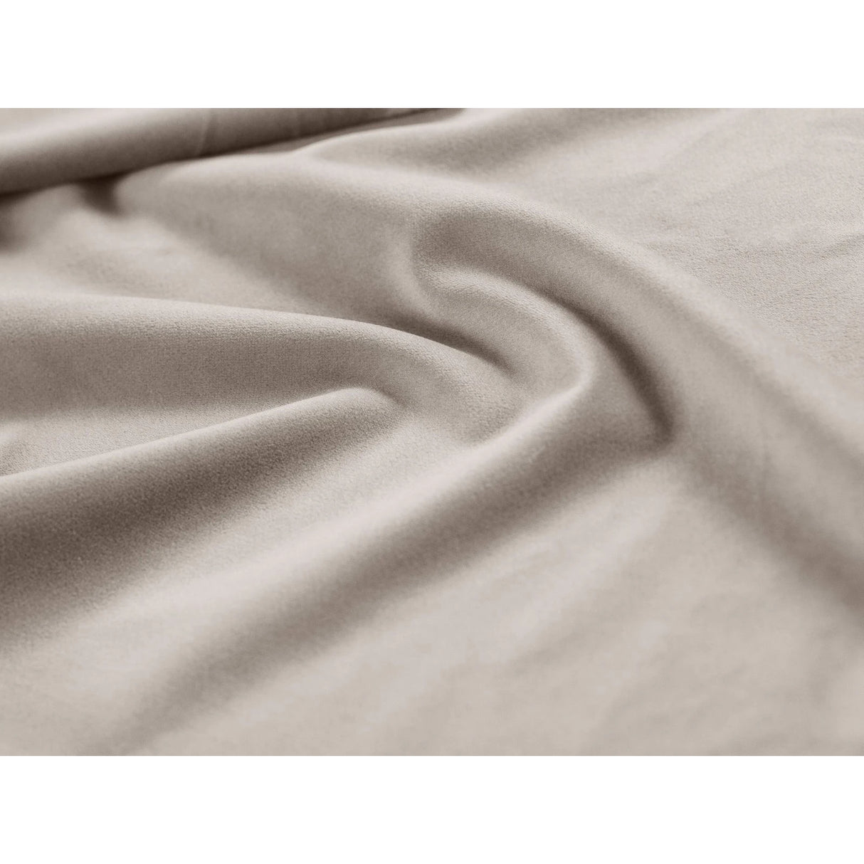 Puma 3-Sitzer Ecksofa Links mit Schlaffunktion, aus Samt (Salvador 1) in Beige, 260x164 cm – Bild 6