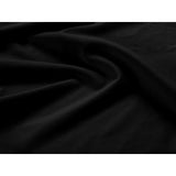 Puma 3-Sitzer Sofa mit Schlaffunktion aus Samt (Salvador 19) in Schwarz, 260x92 cm – Bild 5