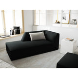 Ruby 2-Sitzer Sofa Chaiselongue Links, mit Bezug in Samt, Cord oder Strukturstoff, 180x93 cm