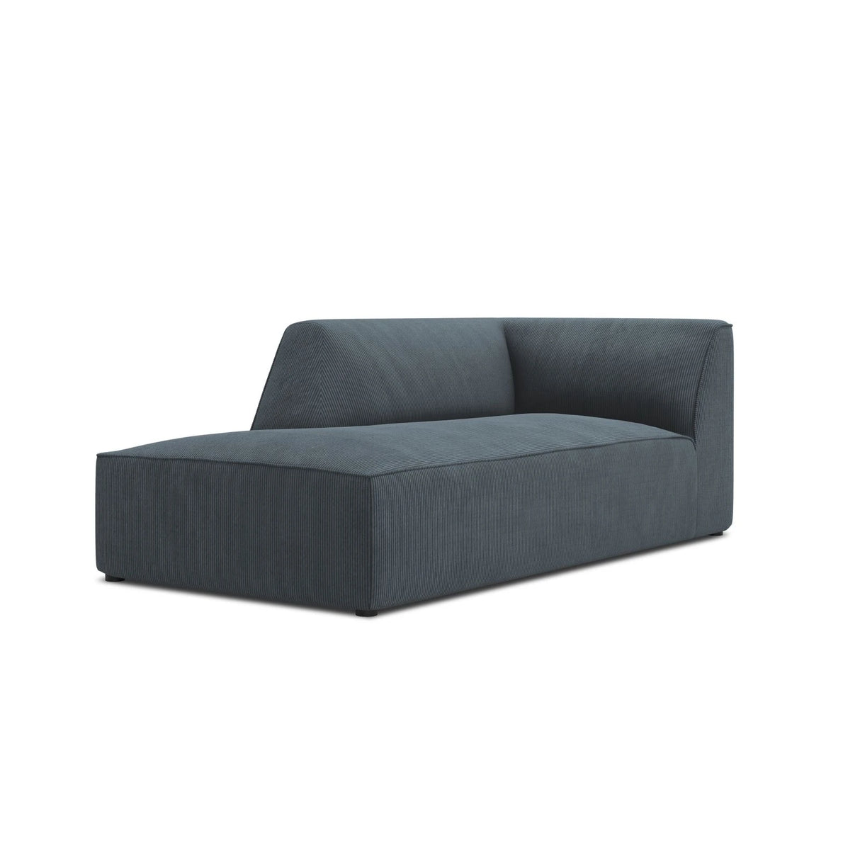 Ruby 2-Sitzer Sofa Chaiselongue Links, mit Bezug in Cord (ScaOce) in Blau, 180x93 cm – Bild 5
