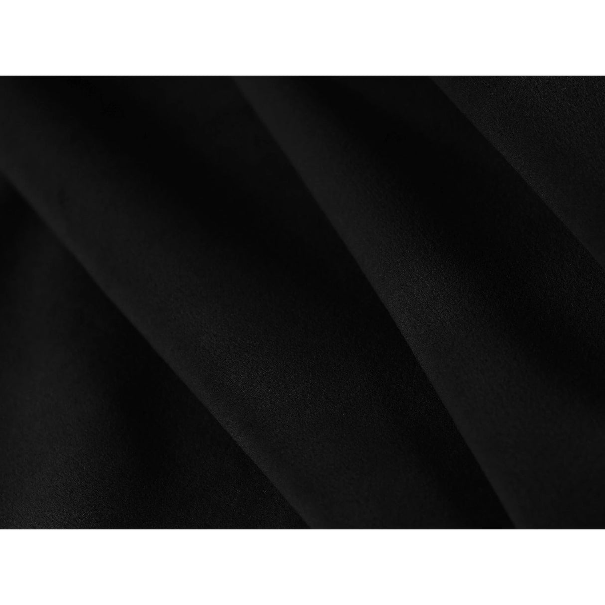 Ruby 2-Sitzer Sofa Chaiselongue Links, mit Bezug in Samt (Sal19) in Schwarz, 180x93 cm – Bild 4