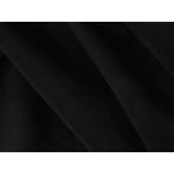 Ruby 2-Sitzer Sofa Chaiselongue Links, mit Bezug in Samt (Sal19) in Schwarz, 180x93 cm – Bild 4