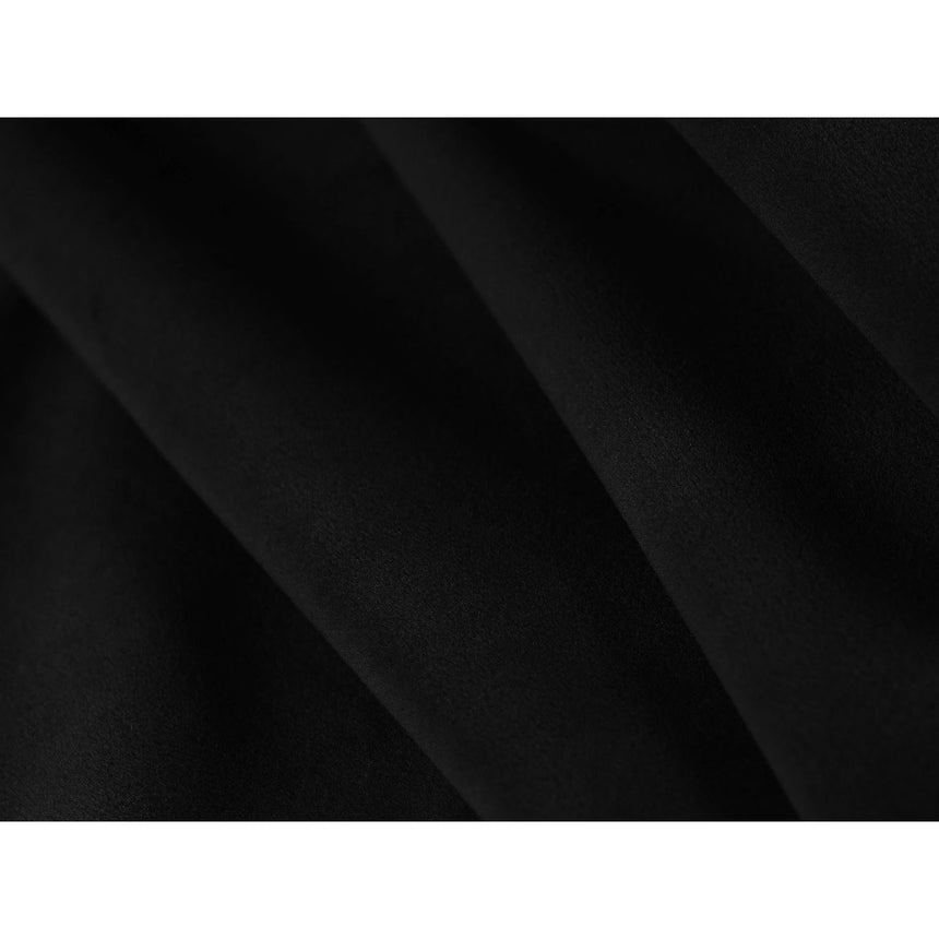 Ruby 2-Sitzer Sofa Chaiselongue Links, mit Bezug in Samt (Sal19) in Schwarz, 180x93 cm – Bild 4