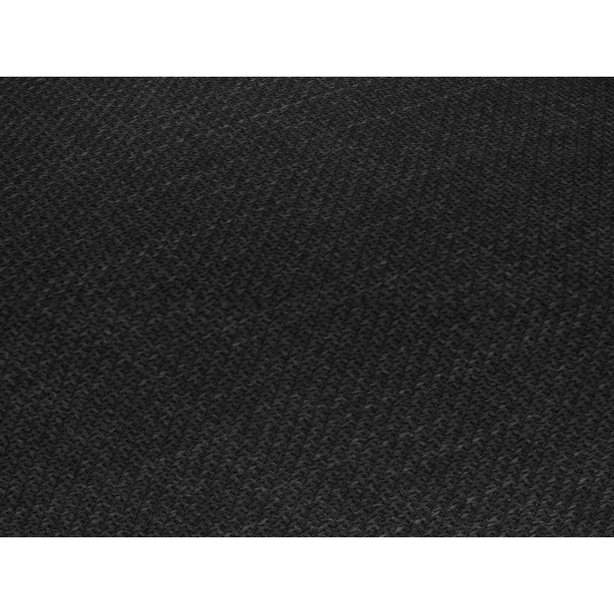 Ruby 2-Sitzer Sofa Chaiselongue Links, mit Bezug in Strukturierter Stoff (Ota12) in Schwarz, 180x93 cm – Bild 5