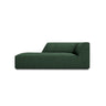 Ruby 2-Sitzer Sofa Chaiselongue Links, mit Bezug in Strukturierter Stoff (Ota14) in Grün, 180x93 cm – Bild 1