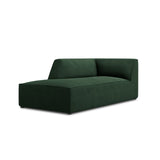 Ruby 2-Sitzer Sofa Chaiselongue Links, mit Bezug in Strukturierter Stoff (Ota14) in Grün, 180x93 cm – Bild 3