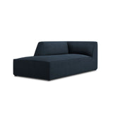 Ruby 2-Sitzer Sofa Chaiselongue Links, mit Bezug in Strukturierter Stoff (Ota18) in Marineblau, 180x93 cm – Bild 3