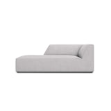 Ruby 2-Sitzer Sofa Chaiselongue Links, mit Bezug in Strukturierter Stoff (Ota9) in Hellgrau, 180x93 cm – Bild 1