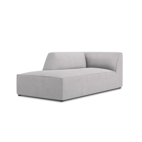 Ruby 2-Sitzer Sofa Chaiselongue Links, mit Bezug in Strukturierter Stoff (Ota9) in Hellgrau, 180x93 cm – Bild 3