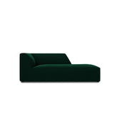 Ruby 2-Sitzer Sofa Chaiselongue Rechts, mit Bezug in Samt (Sal7) in Flaschengrün, 180x93 cm – Bild 1