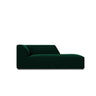 Ruby 2-Sitzer Sofa Chaiselongue Rechts, mit Bezug in Samt (Sal7) in Flaschengrün, 180x93 cm – Bild 1