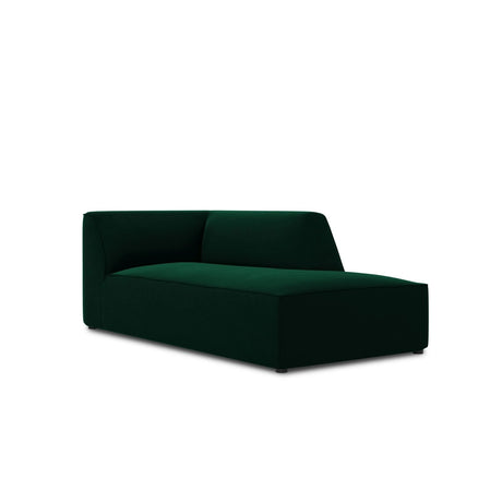 Ruby 2-Sitzer Sofa Chaiselongue Rechts, mit Bezug in Samt (Sal7) in Flaschengrün, 180x93 cm – Bild 5