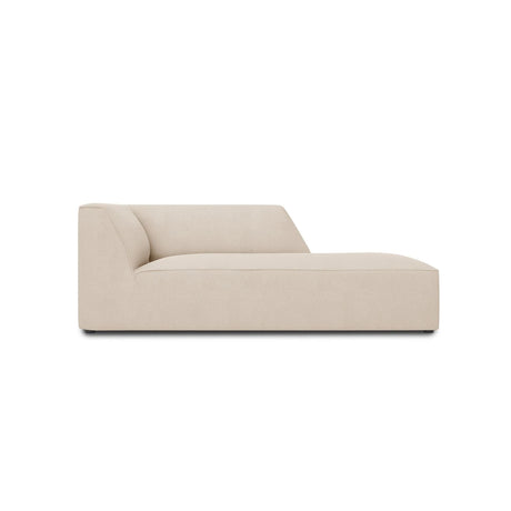 Ruby 2-Sitzer Sofa Chaiselongue Rechts, mit Bezug in Strukturierter Stoff (Ota8) in Beige, 180x93 cm – Bild 1