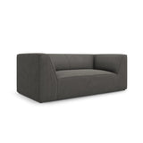 Ruby 2-Sitzer Sofa mit Bezug in Cord (ScaAnt) in Dunkelgrau, 174x93 cm – Bild 4