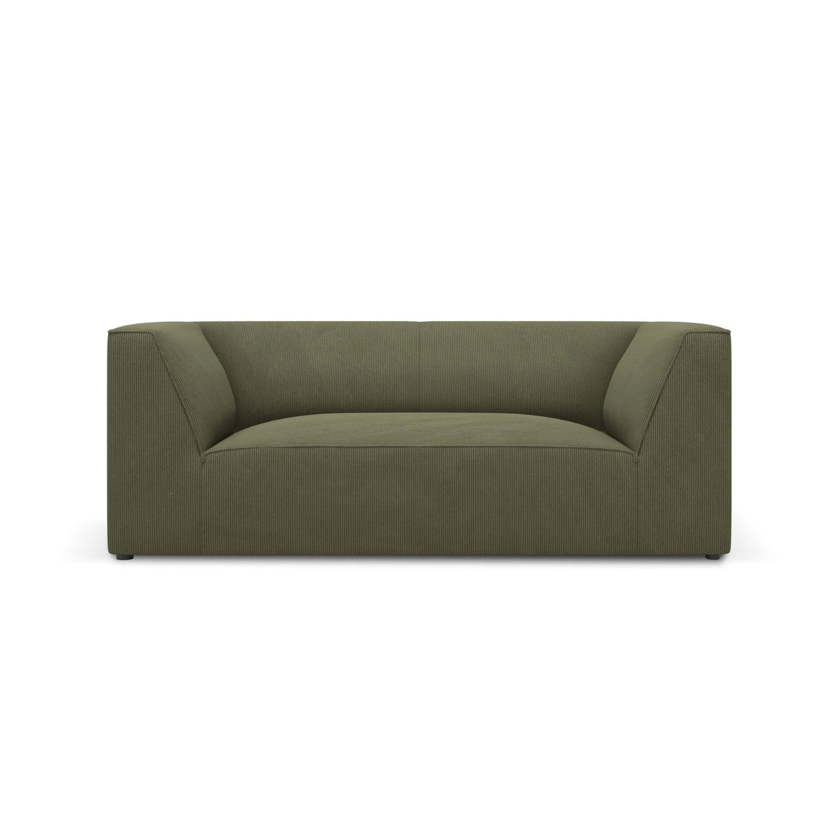 Ruby 2-Sitzer Sofa mit Bezug in Cord (ScaFor) in Grün, 174x93 cm – Bild 1