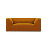 Ruby 2-Sitzer Sofa mit Bezug in Samt (Sal10) in Gelb, 174x93 cm – Bild 1