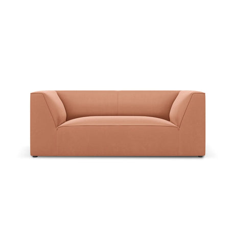 Ruby 2-Sitzer Sofa mit Bezug in Samt (Sal11) in Rosa, 174x93 cm – Bild 1