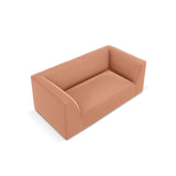 Ruby 2-Sitzer Sofa mit Bezug in Samt (Sal11) in Rosa, 174x93 cm – Bild 4