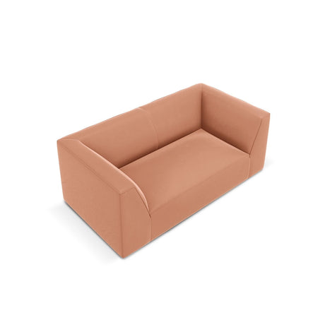 Ruby 2-Sitzer Sofa mit Bezug in Samt (Sal11) in Rosa, 174x93 cm – Bild 4