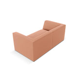 Ruby 2-Sitzer Sofa mit Bezug in Samt (Sal11) in Rosa, 174x93 cm – Bild 5