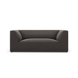 Ruby 2-Sitzer Sofa mit Bezug in Samt (Sal18) in Dunkelgrau, 174x93 cm – Bild 1