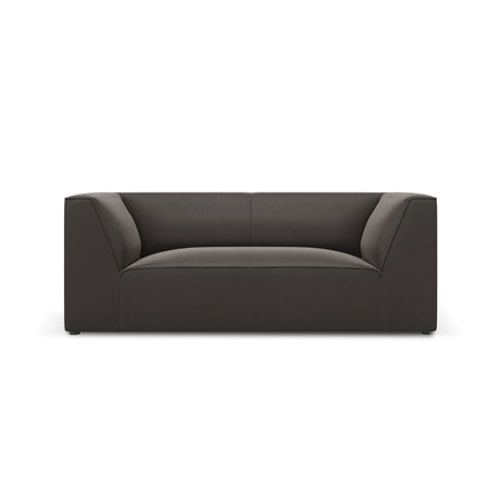 Ruby 2-Sitzer Sofa mit Bezug in Samt (Sal18) in Dunkelgrau, 174x93 cm – Bild 1