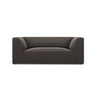 Ruby 2-Sitzer Sofa mit Bezug in Samt (Sal18) in Dunkelgrau, 174x93 cm – Bild 1