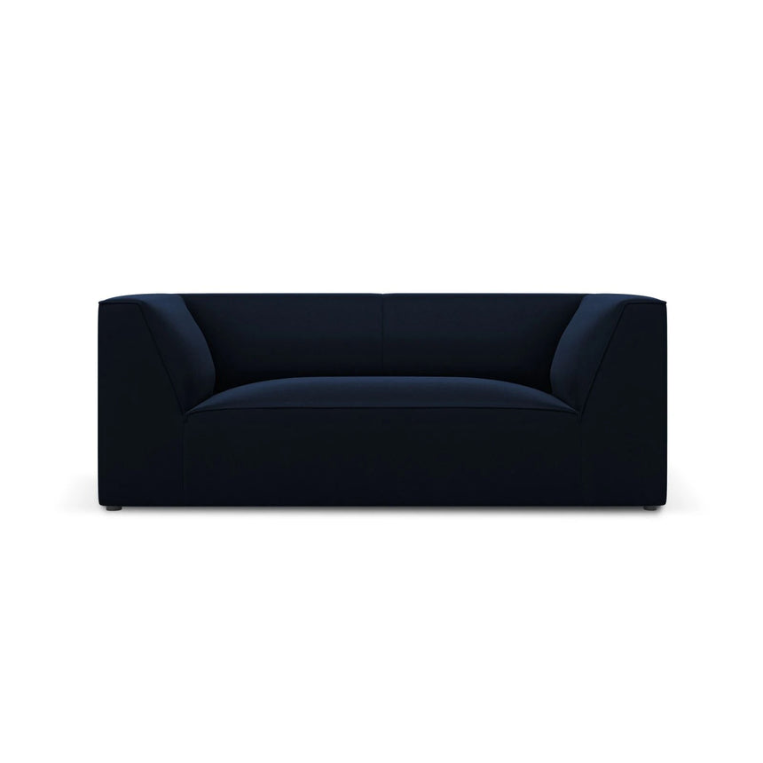 Ruby 2-Sitzer Sofa mit Bezug in Samt (Sal5) in Königsblau, 174x93 cm – Bild 1