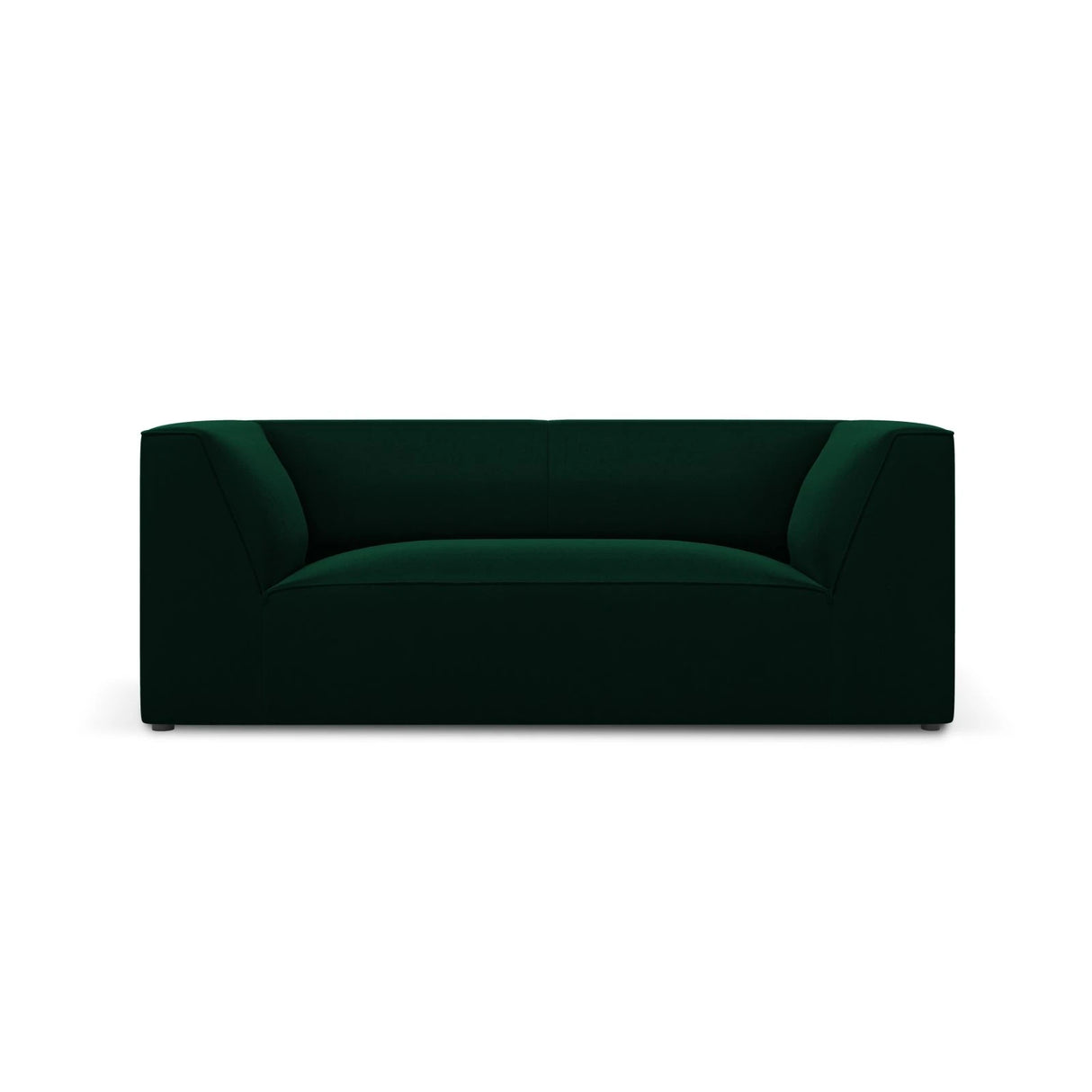 Ruby 2-Sitzer Sofa mit Bezug in Samt (Sal7) in Flaschengrün, 174x93 cm – Bild 1