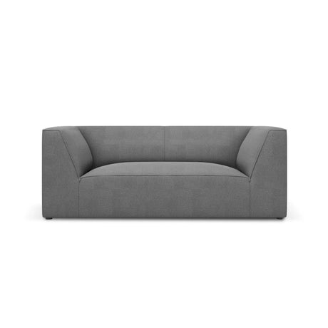 Ruby 2-Sitzer Sofa mit Bezug in Strukturierter Stoff (Ota11) in Grau, 174x93 cm – Bild 1