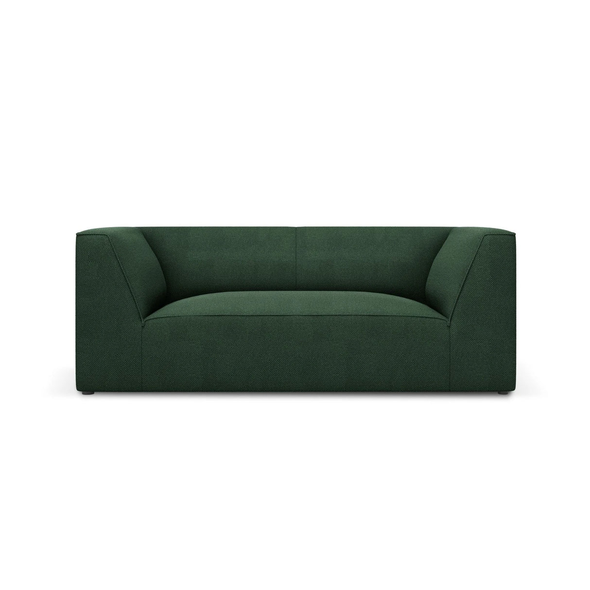Ruby 2-Sitzer Sofa mit Bezug in Strukturierter Stoff (Ota14) in Grün, 174x93 cm – Bild 1