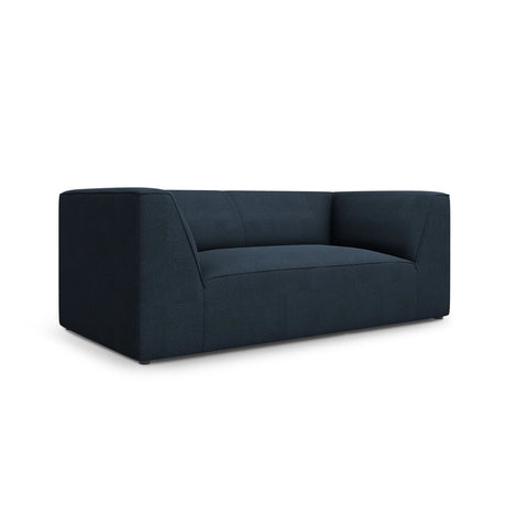 Ruby 2-Sitzer Sofa mit Bezug in Strukturierter Stoff (Ota18) in Marineblau, 174x93 cm – Bild 3