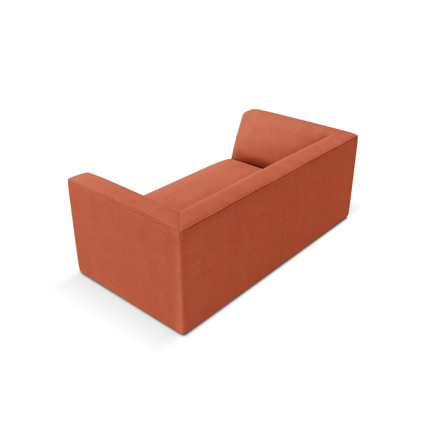 Ruby 2-Sitzer Sofa mit Bezug in Strukturierter Stoff (Ota2) in Coral, 174x93 cm – Bild 4