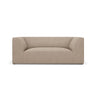 Ruby 2-Sitzer Sofa mit Bezug in Strukturierter Stoff (Ota7) in Dunkelbeige, 174x93 cm – Bild 1