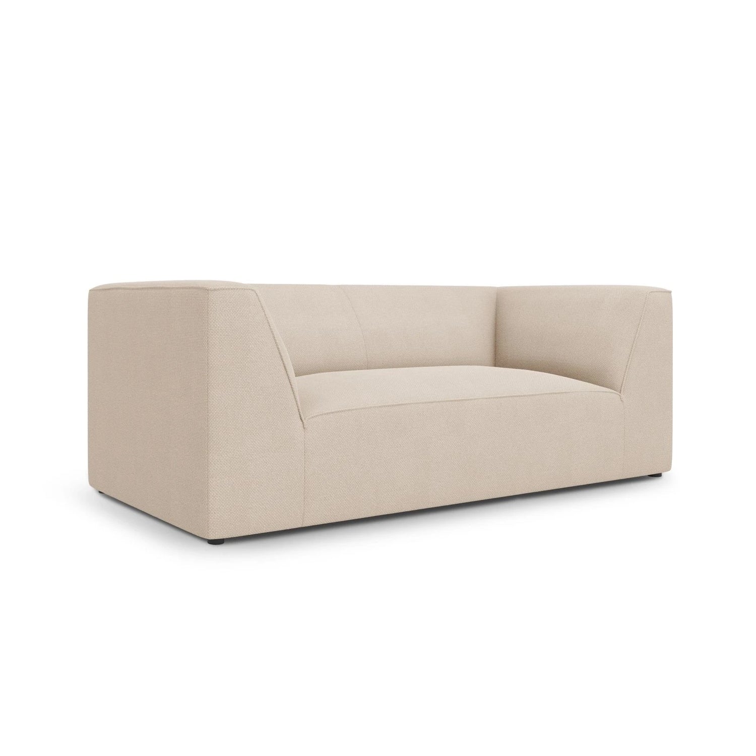 Ruby 2-Sitzer Sofa mit Bezug in Strukturierter Stoff (Ota8) in Beige, 174x93 cm – Bild 3