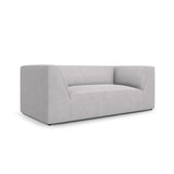 Ruby 2-Sitzer Sofa mit Bezug in Strukturierter Stoff (Ota9) in Hellgrau, 174x93 cm – Bild 3