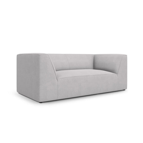 Ruby 2-Sitzer Sofa mit Bezug in Strukturierter Stoff (Ota9) in Hellgrau, 174x93 cm – Bild 3